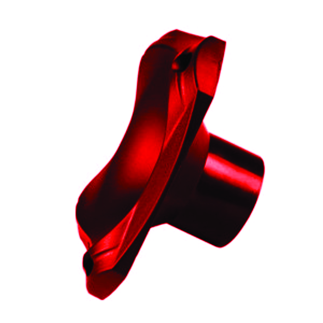  DIFUSOR  1 Pulgadas ROJO 4.5 PulgadasX4.5 Pulgadas AUDIOPIPE ROSCA METALICA 1 Pulgadas   
