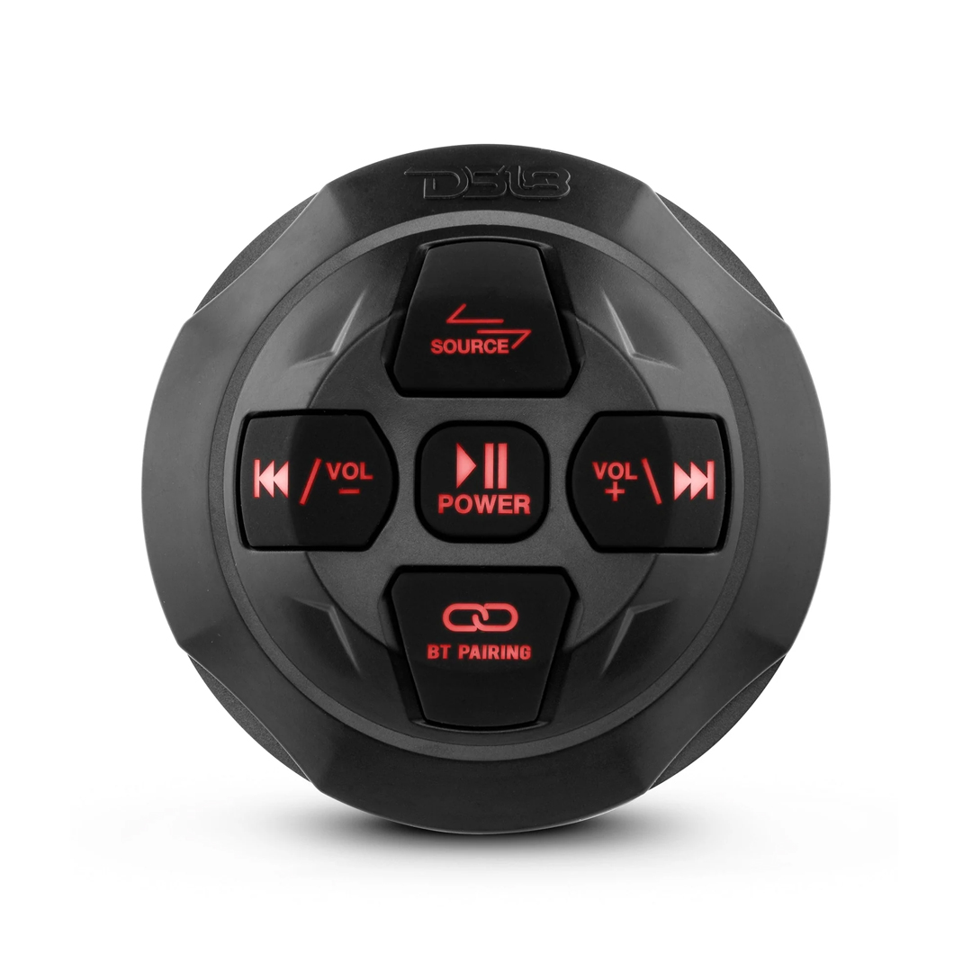  REPRODUCTOR MARINO UNIVERSAL/ BLUETOOTH COMPATIBLE iPHONE-ANDROID/ USB/ AUX/  RCA/  DS18  