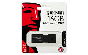  PENDRIVE 16G DATA 100 KINGSTON    