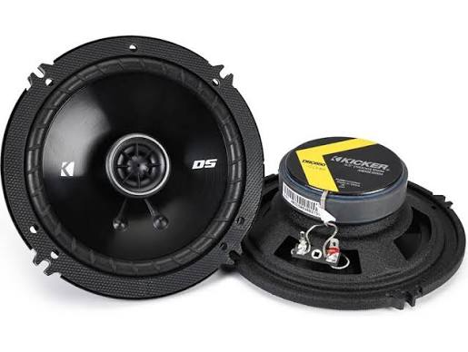  CORNETA 6.5 Pulgadas 240w 2 VIAS 4 OHM KICKER PAR/ CON REJILLA DISEÑADO EN USA  