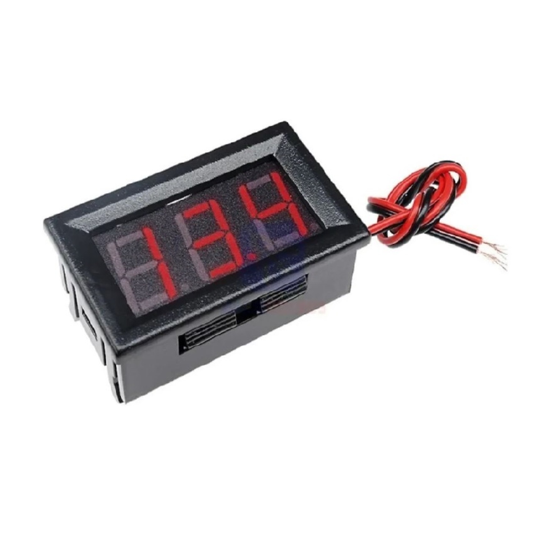  VOLTIMETRO DIGITAL 4.5/ 30V NIPPONAMERICA LUZ COLOR ROJO   