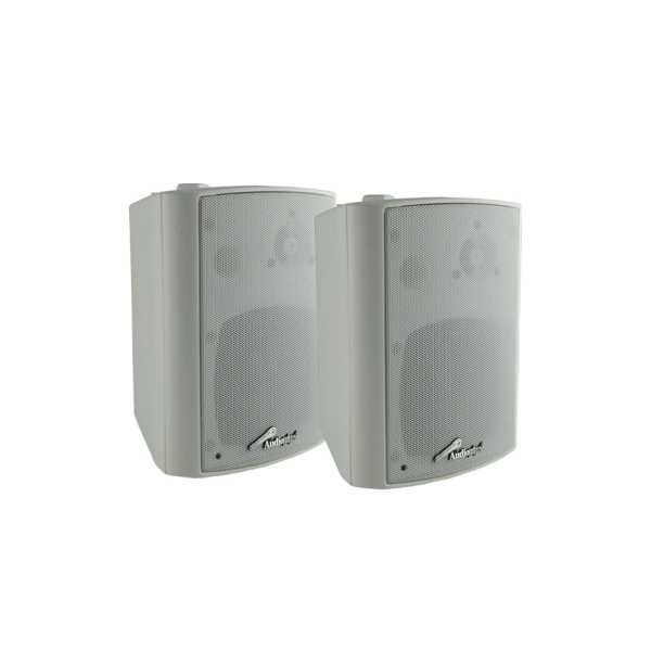  CORNETA EXTERIOR 4 Pulgadas BLANCO PAR AUDIOPIPE 60w 8 OHM   